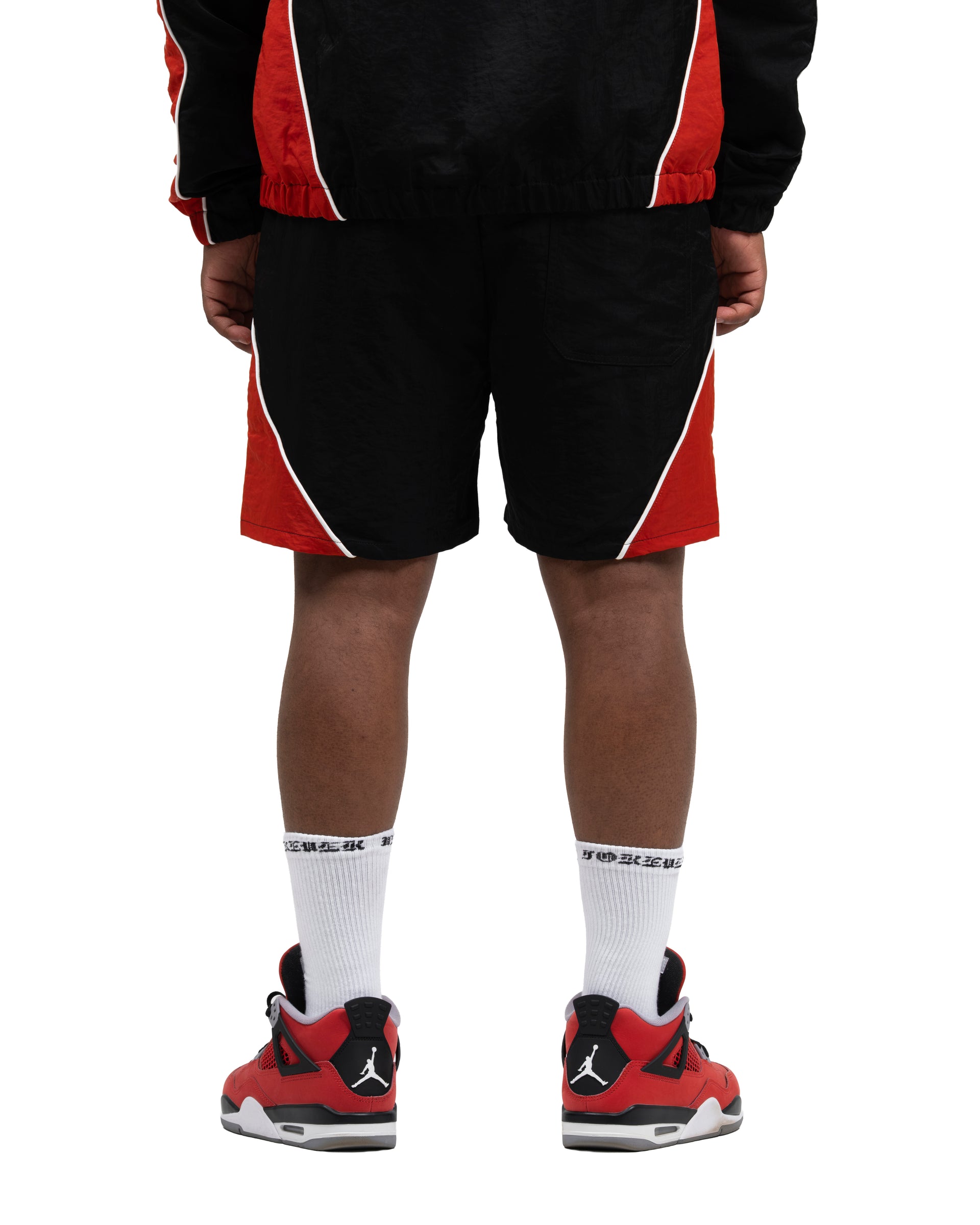 Nylon track bottoms