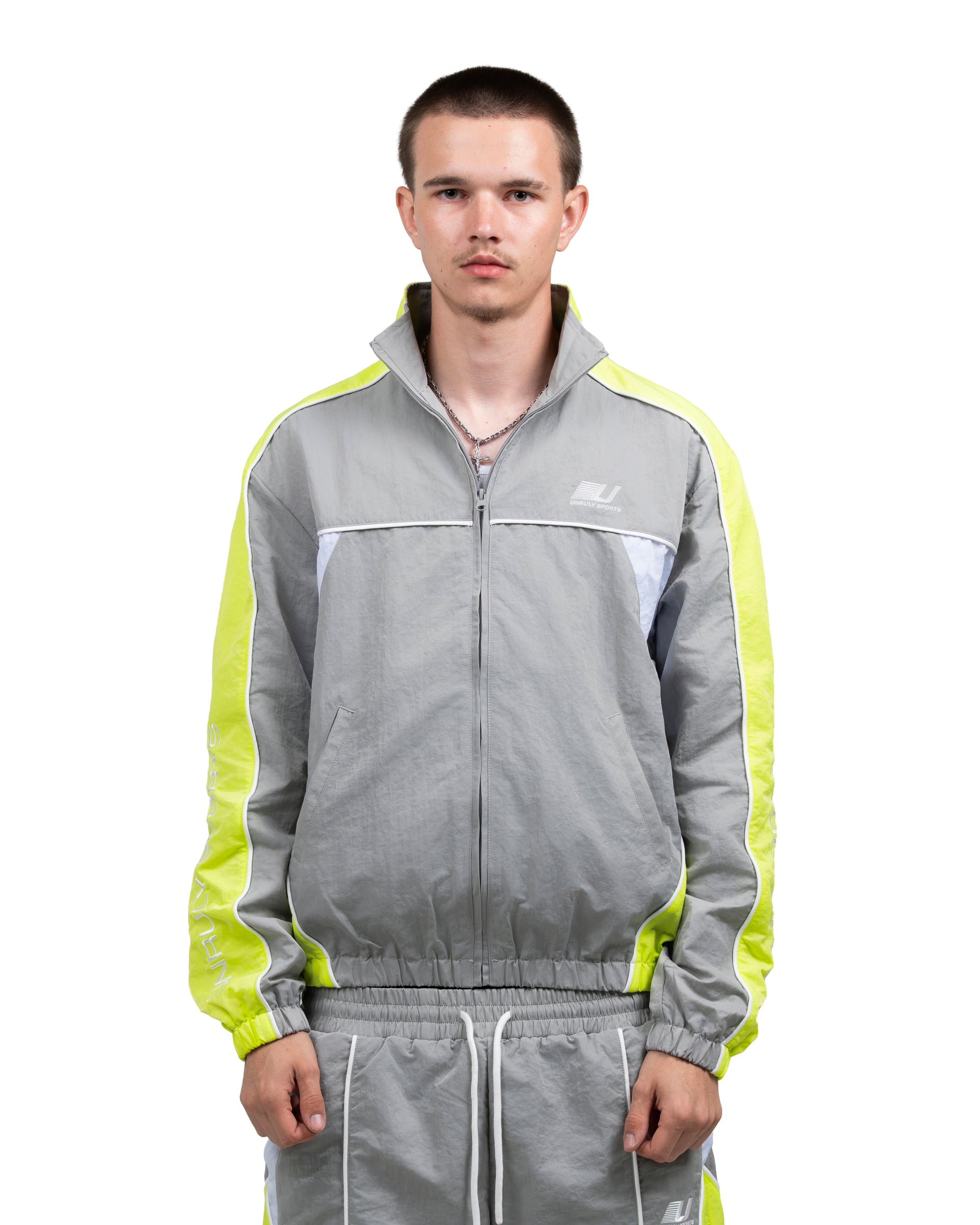 Nylon track top