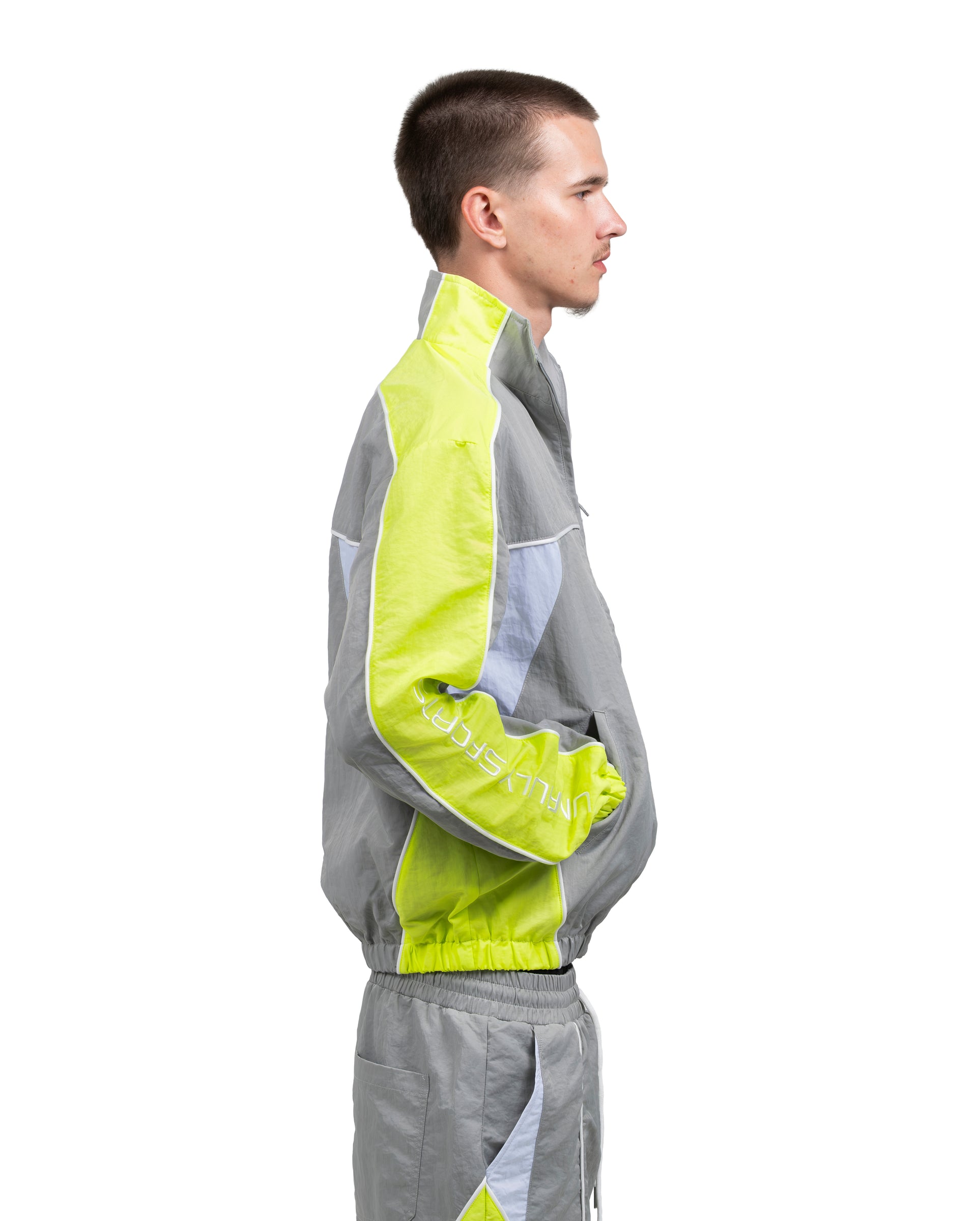 Nylon track top