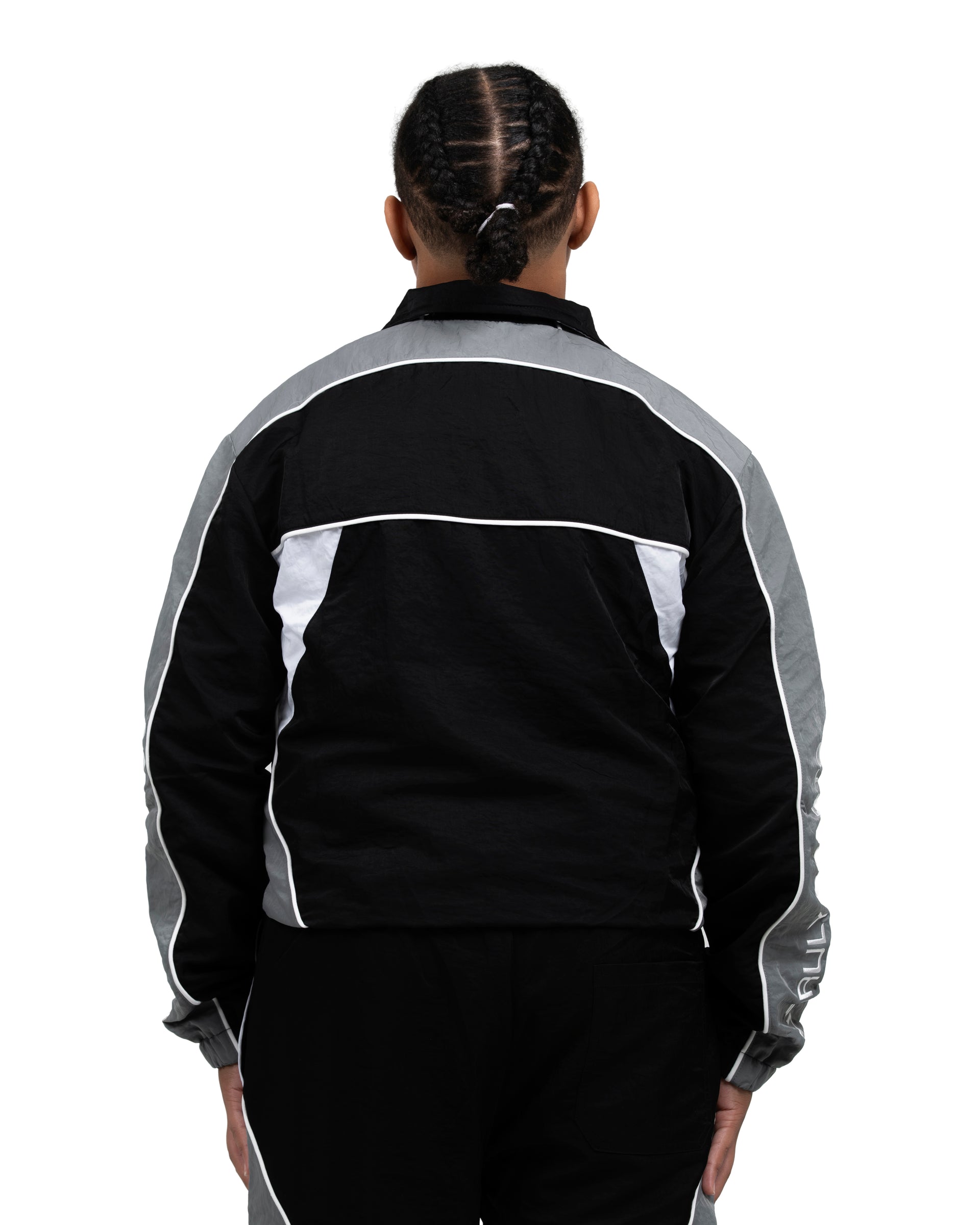 Nylon track top