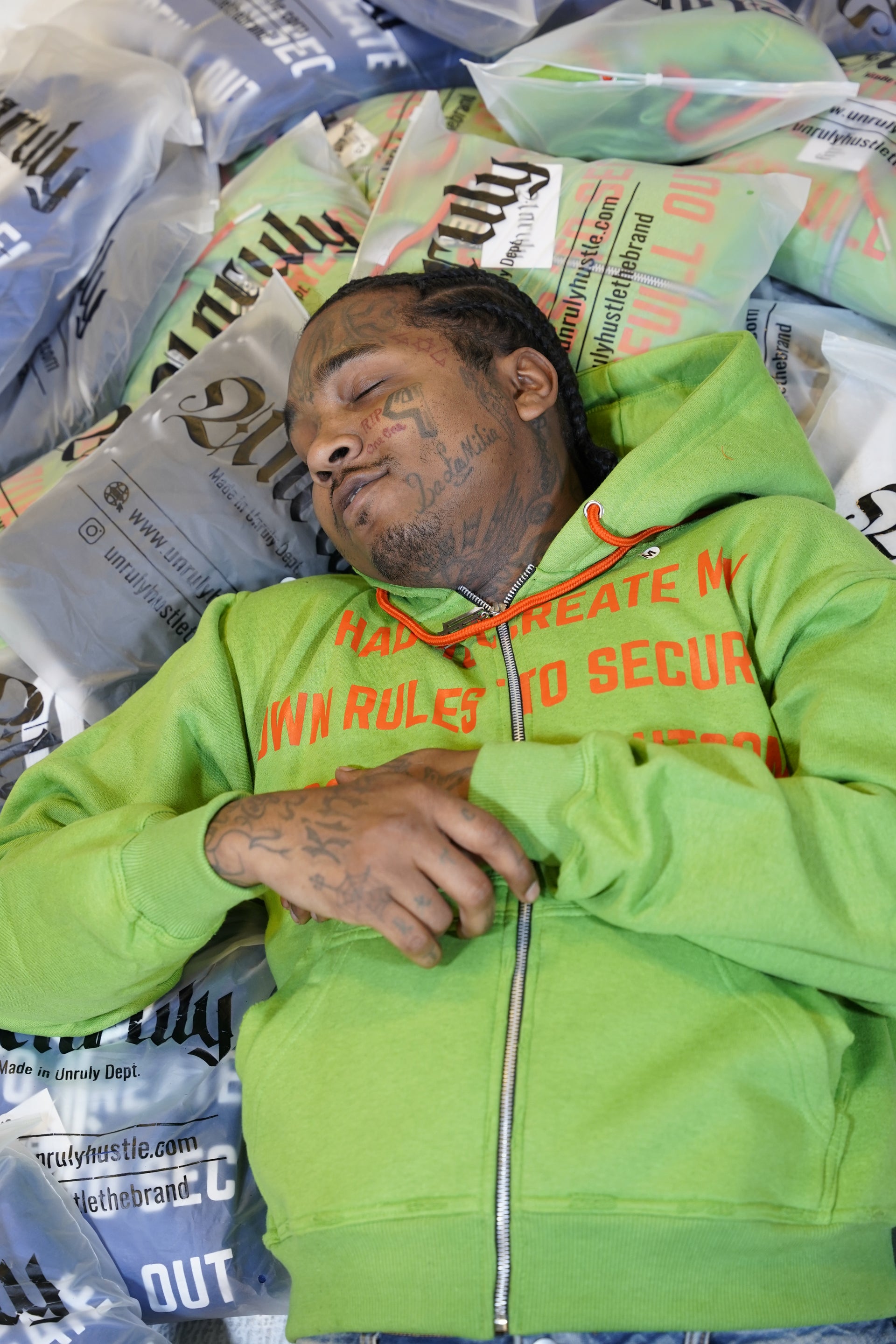 UH "Successful outcome " zip up hoodie