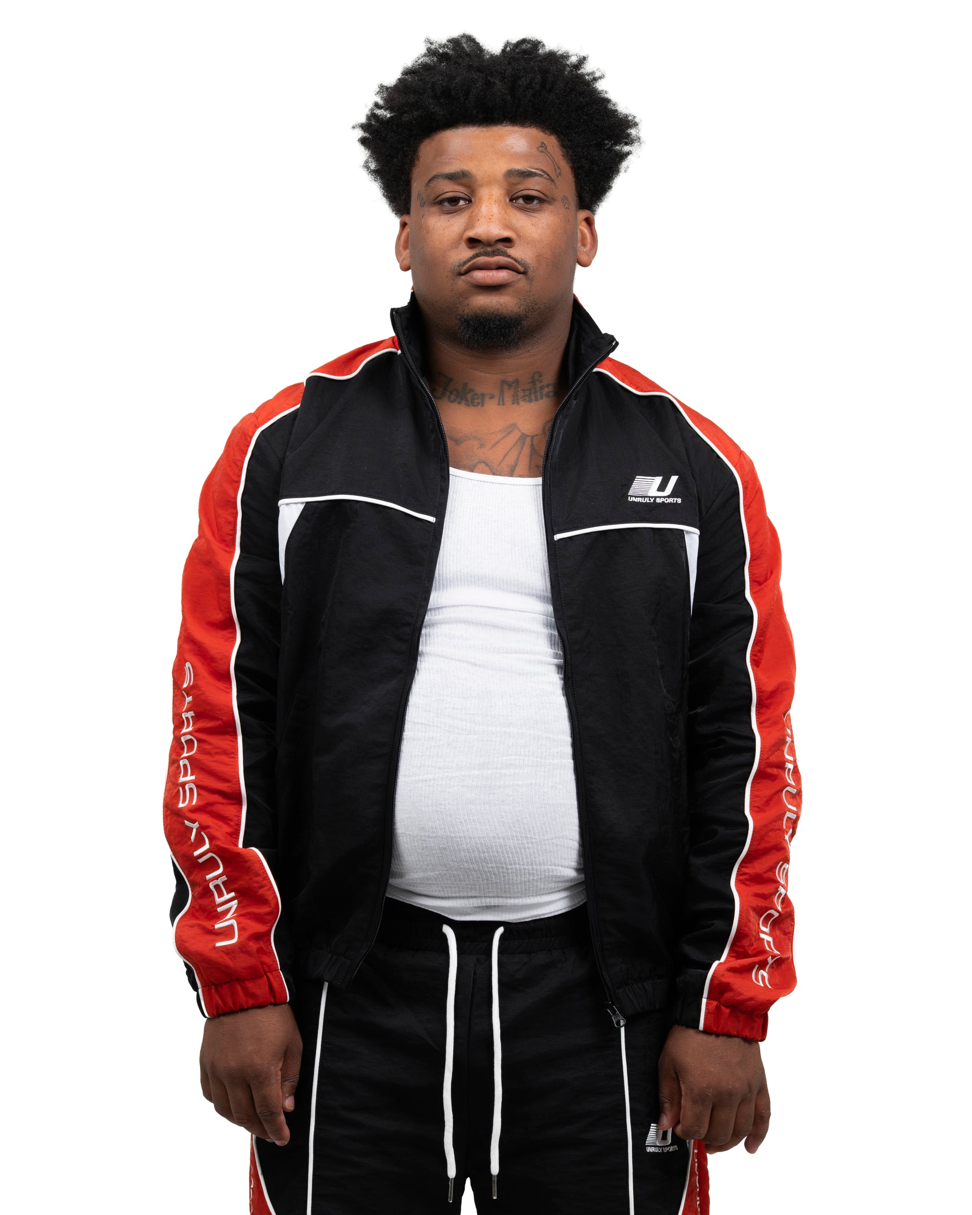 Nylon track top