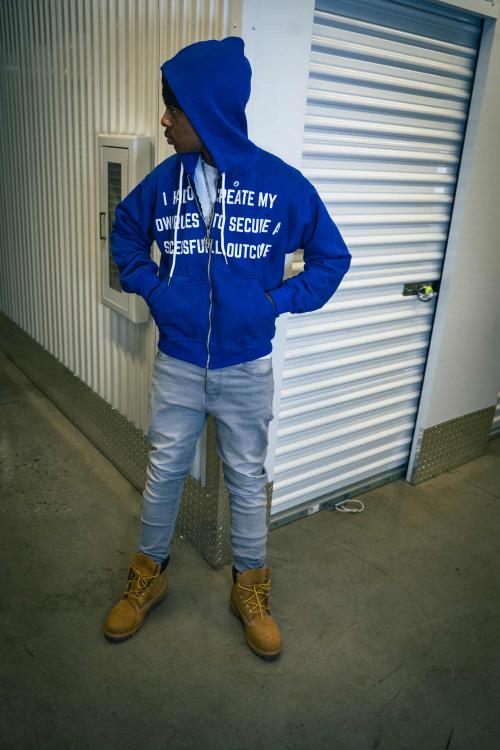 UH " Successful outcome " zip up hoodie