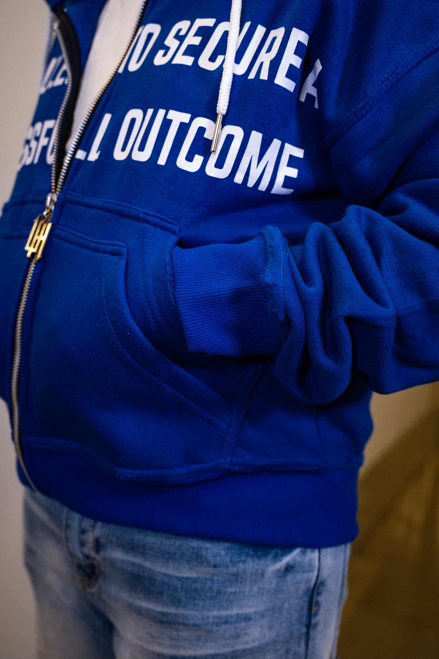 UH " Successful outcome " zip up hoodie