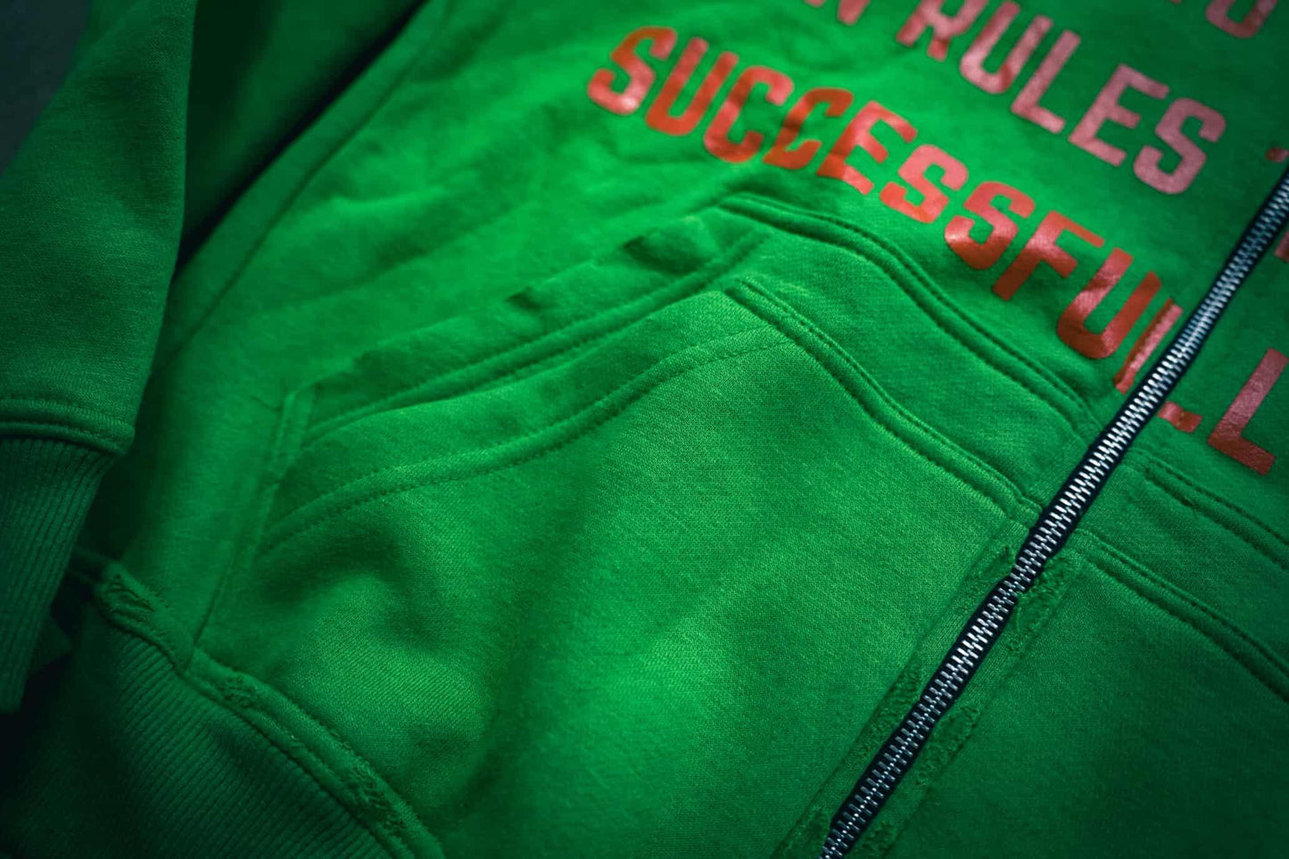 UH "Successful outcome " zip up hoodie