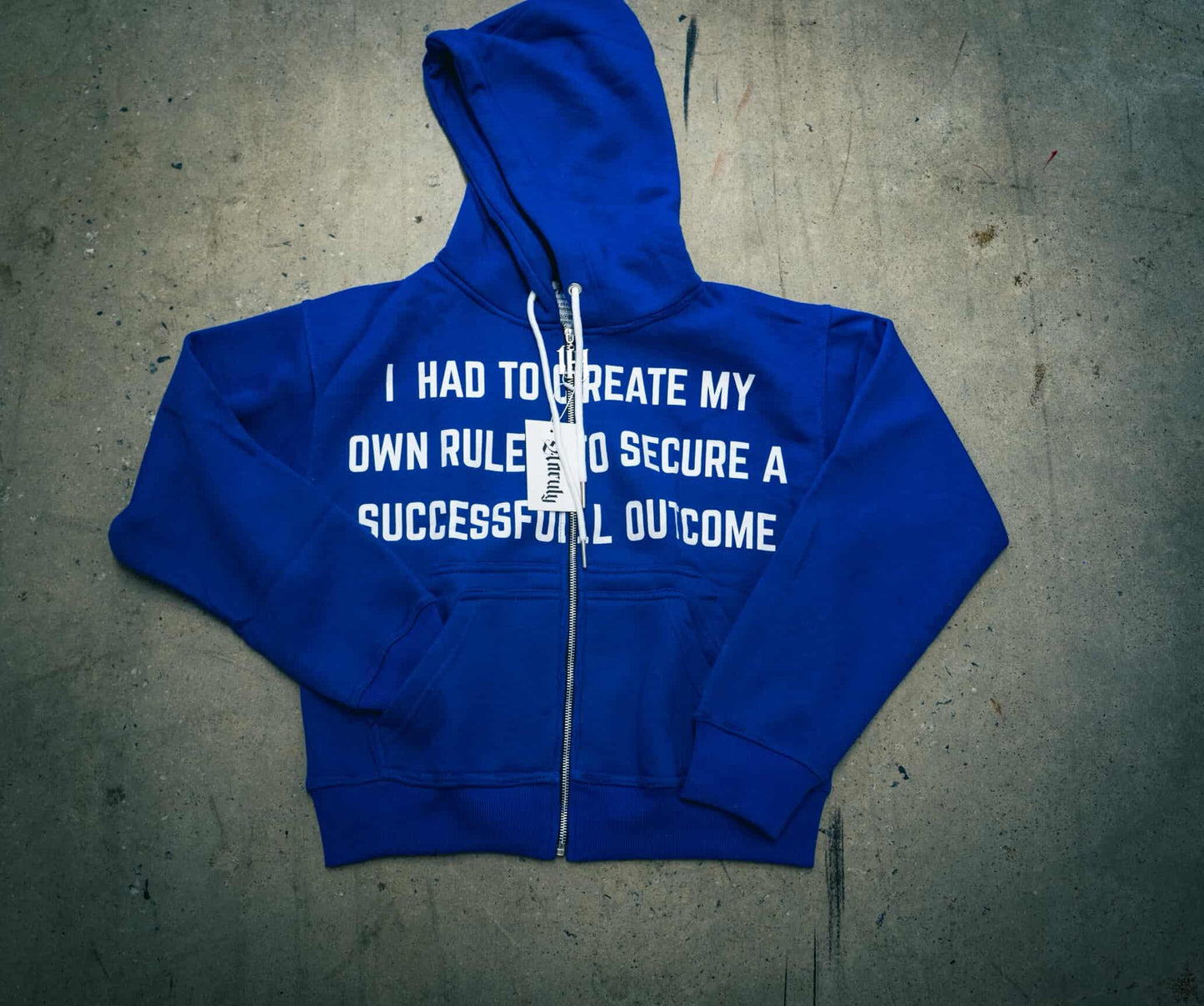 UH " Successful outcome " zip up hoodie