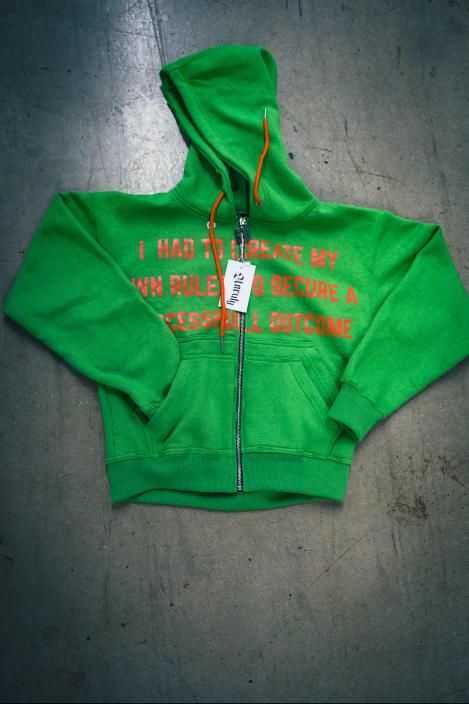 UH "Successful outcome " zip up hoodie