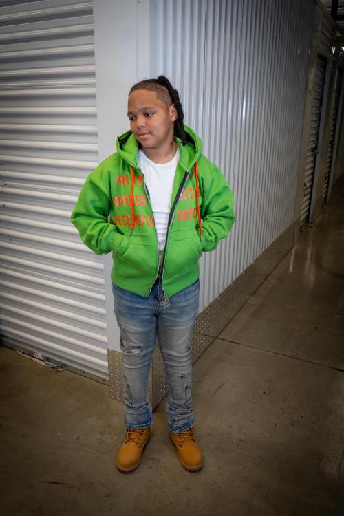 UH "Successful outcome " zip up hoodie